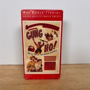Vintage Gung Ho! 1943 Movie Tape Hal Roach Studios Award Quality WWII Film